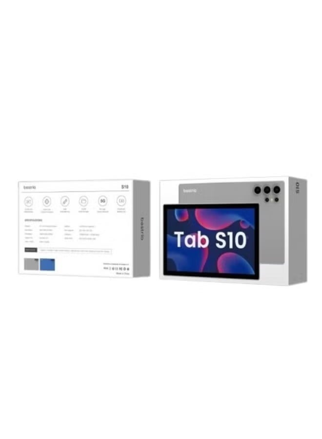 BESTRIO جهاز تابلت S10 بشاشة IPS بحجم 10.1 بوصة، 8 جيجابايت RAM، 512 جيجابايت تخزين، تابلت وسائط متعددة عالي الأداء، شاشة كبيرة، أداء سلس للعمل والدراسة والترفيه - Image 3